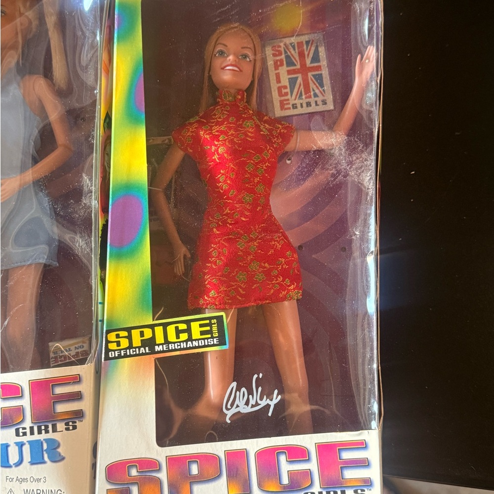 Spice Girls Doll in Red Floral Mini Dress - Official Merchandise